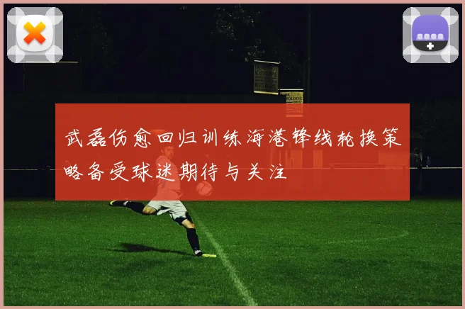 武磊伤愈回归训练海港锋线轮换策略备受球迷期待与关注